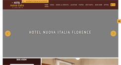 Desktop Screenshot of hotel-nuovaitalia.com